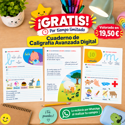 TRAZO MÁGICO® 🪄 El método completo para que tu hijo aprenda divirtiéndose sin pantallas