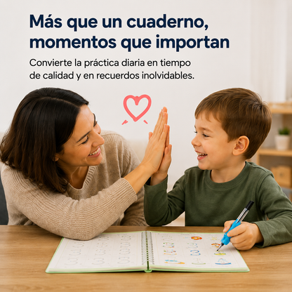 TRAZO MÁGICO® 🪄 El método completo para que tu hijo aprenda divirtiéndose sin pantallas