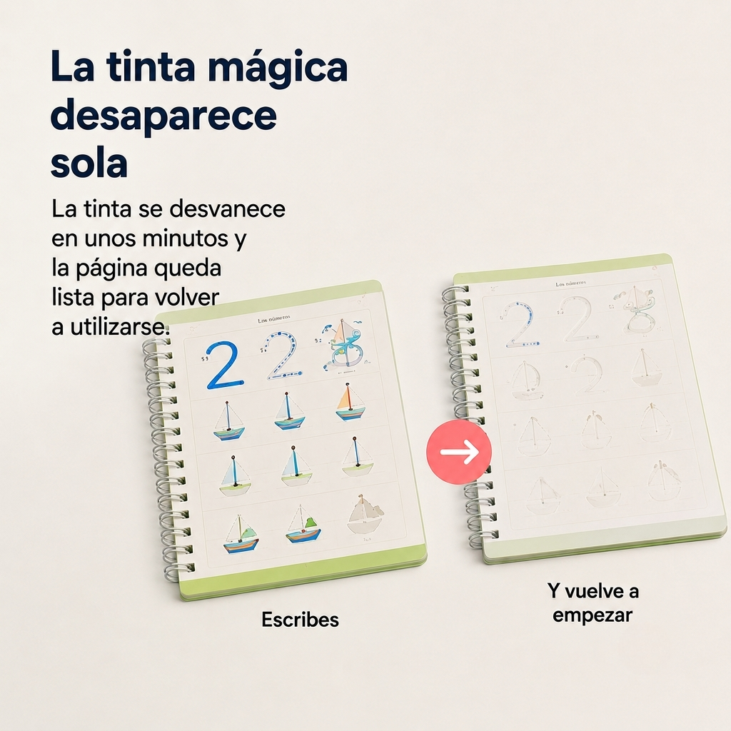 Trazo Mágico® Sistema de Escritura Guiada en 3D