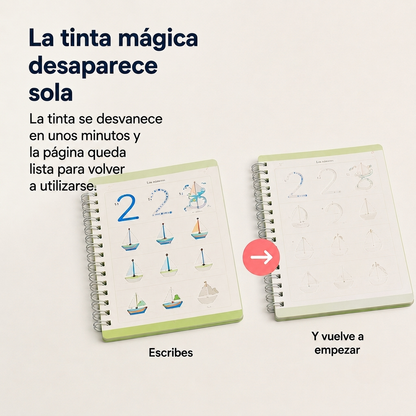 Trazo Mágico® Sistema de Escritura Guiada en 3D