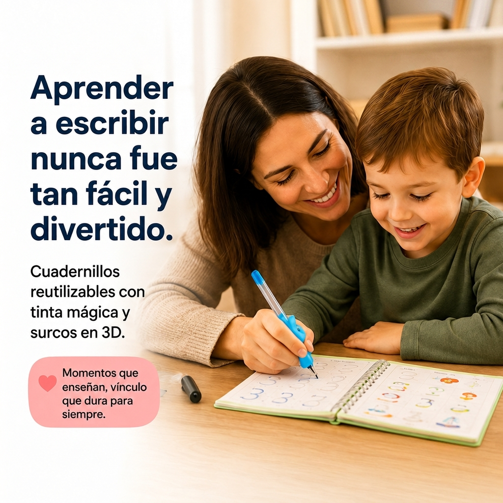 Trazo Mágico® Sistema de Escritura Guiada en 3D