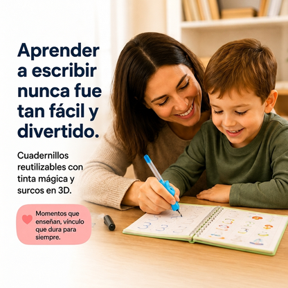 Trazo Mágico® Sistema de Escritura Guiada en 3D