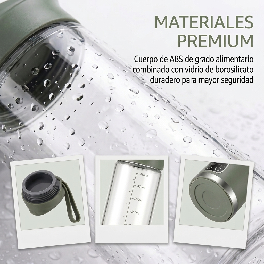Batidora Portátil Inalámbrica S3 Blend Master